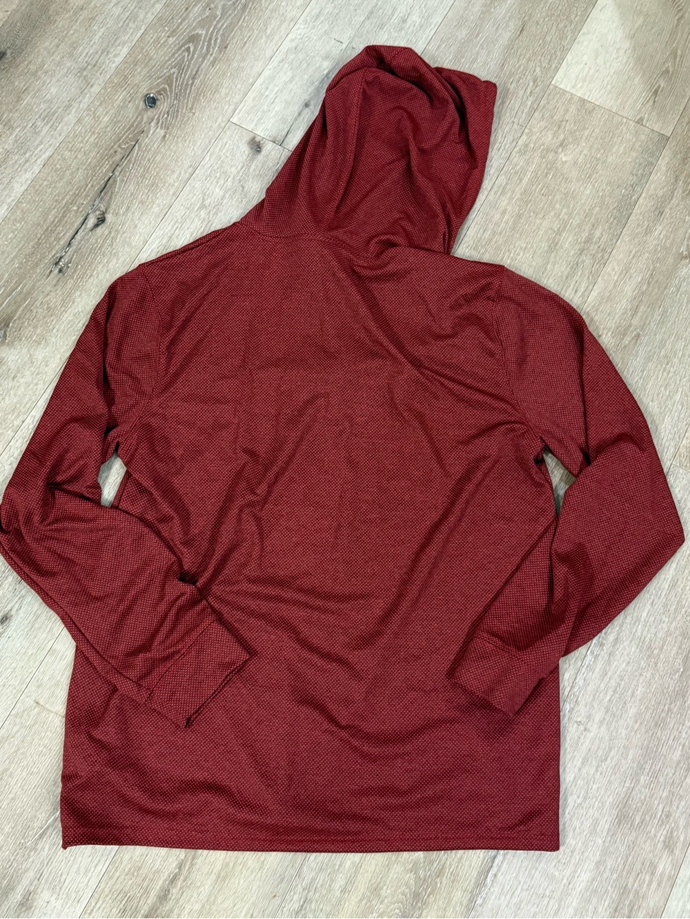 Portland Blazers Men's Maroon Hooded Pullover - Picture 5 of 5